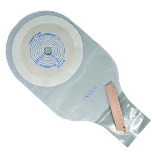 12" One-Piece Drainable Pouches - Standard Wear, Transparent, Clip-Closure