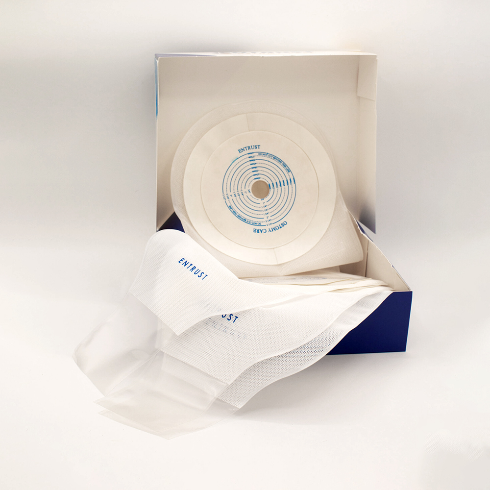 12in One Piece Drainable Pouch Clear 1200 Display