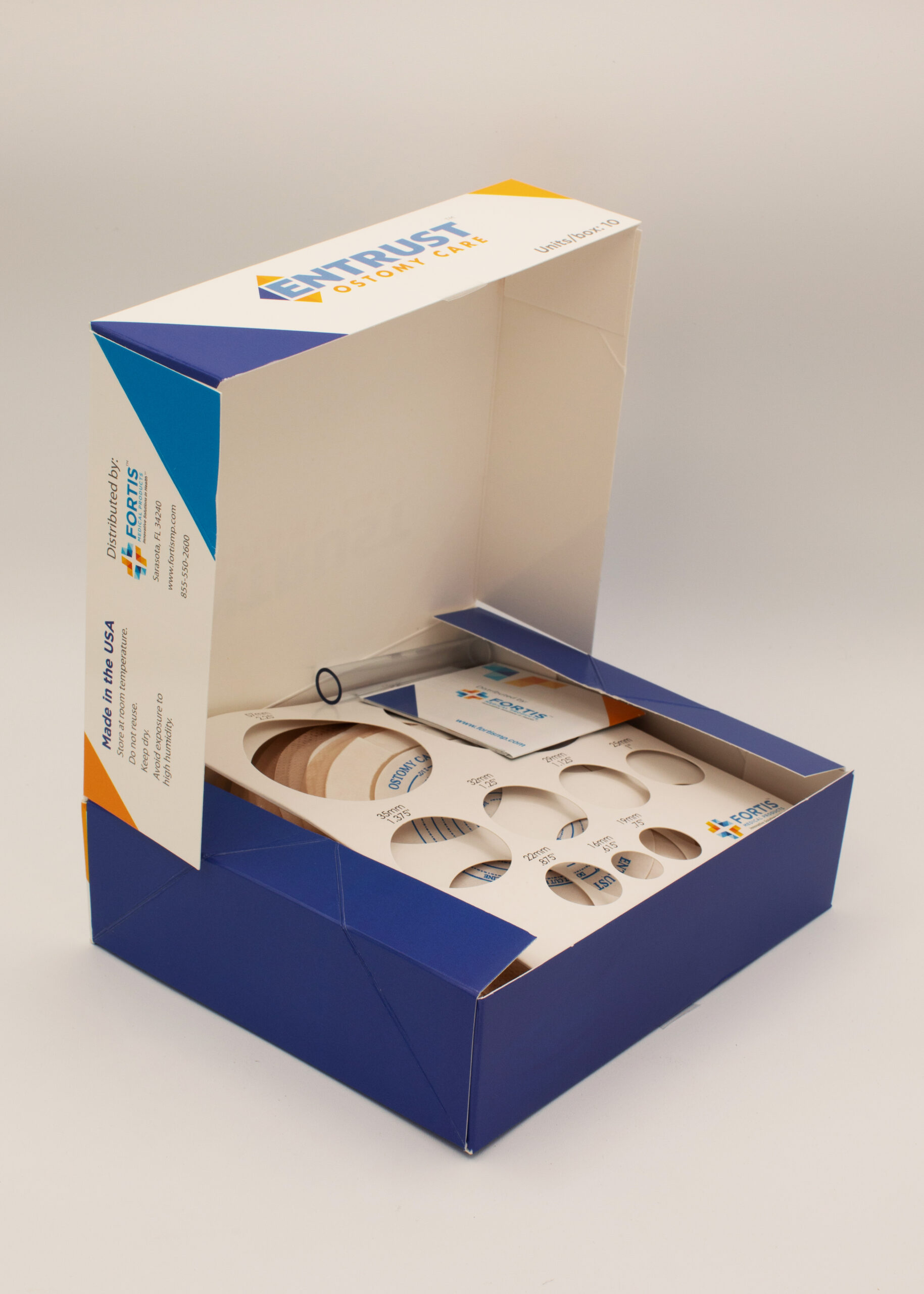 9" One-Piece Urostomy Pouches - Standard Wear, Transparent, Drain/Cap Closure - Image 3