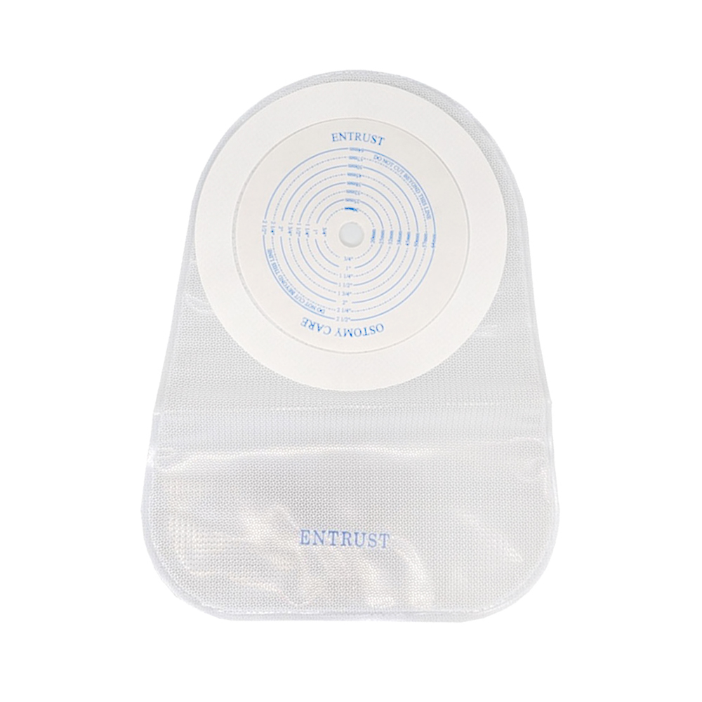 Entrust One Piece 8in Closed Clear Pouch Filter 4100X