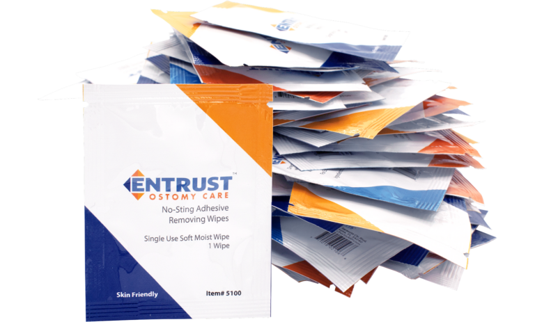 Entrust Adhesive Remover Wipes