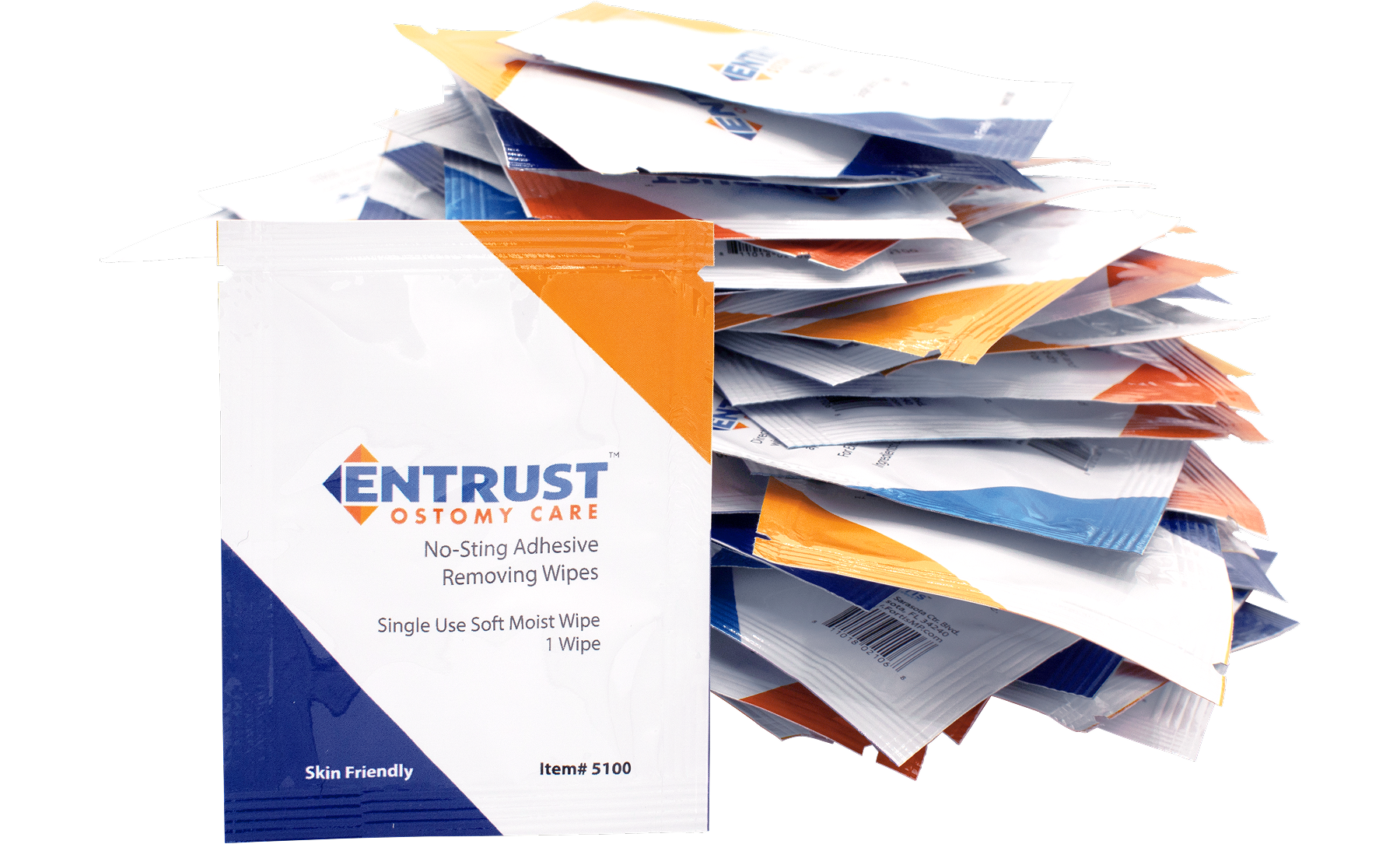 Entrust Adhesive Remover Wipes